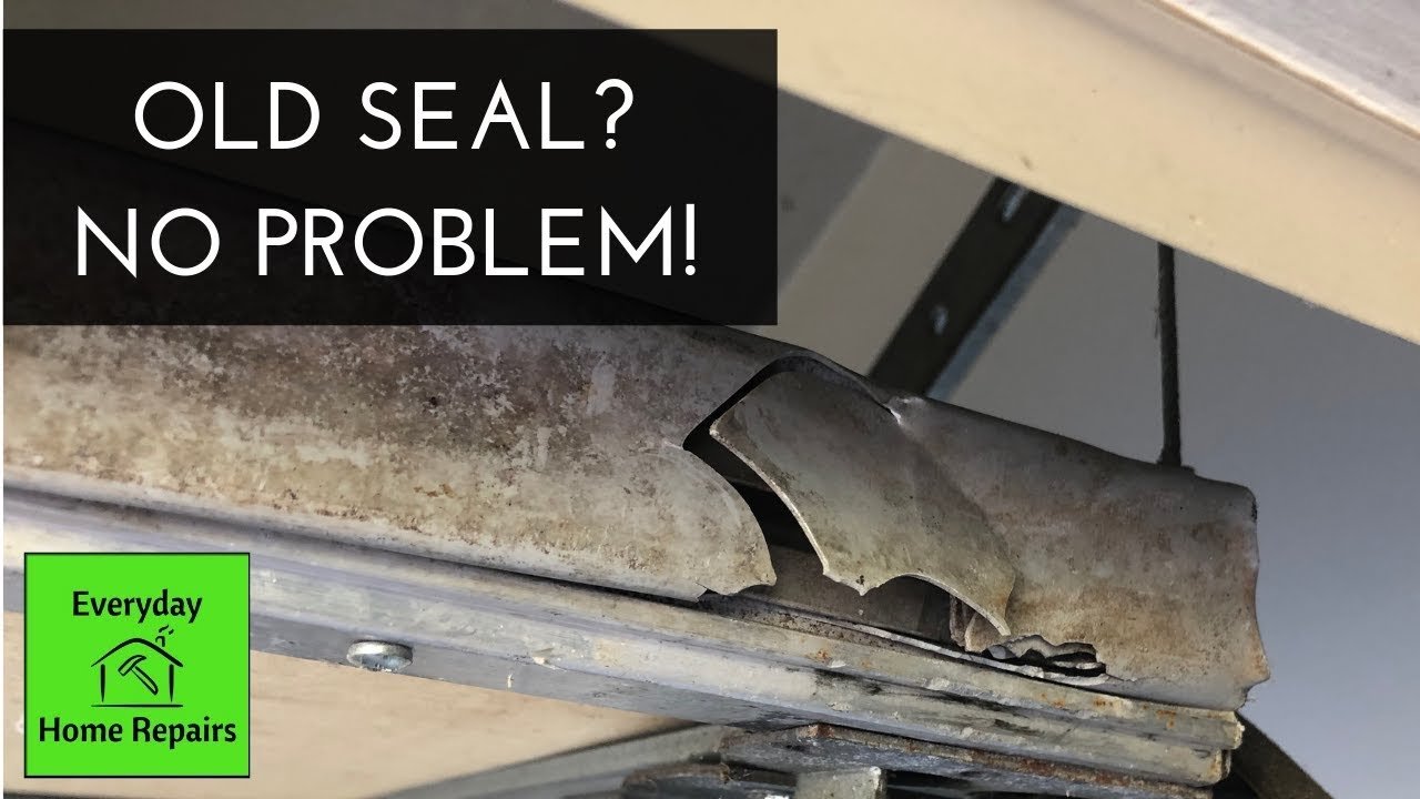 How to Install a Garage Door Bottom Seal