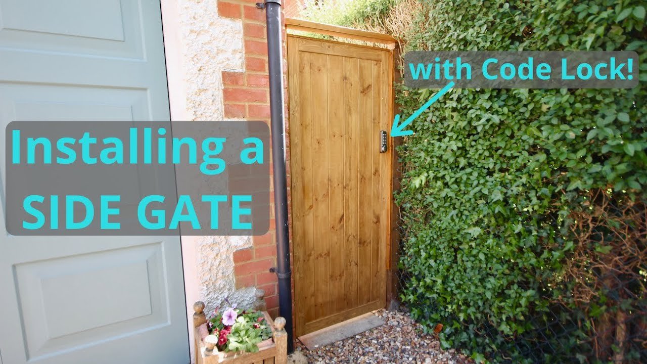 How to Install a Gate on Side of House