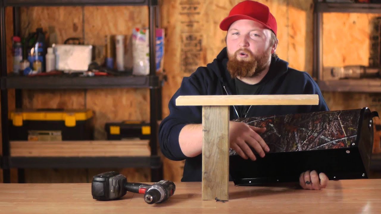 How to Install a Mailbox on an Existing Wood Post