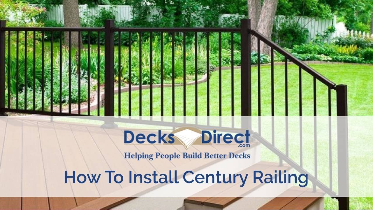 How to Install Aluminum Deck Railing