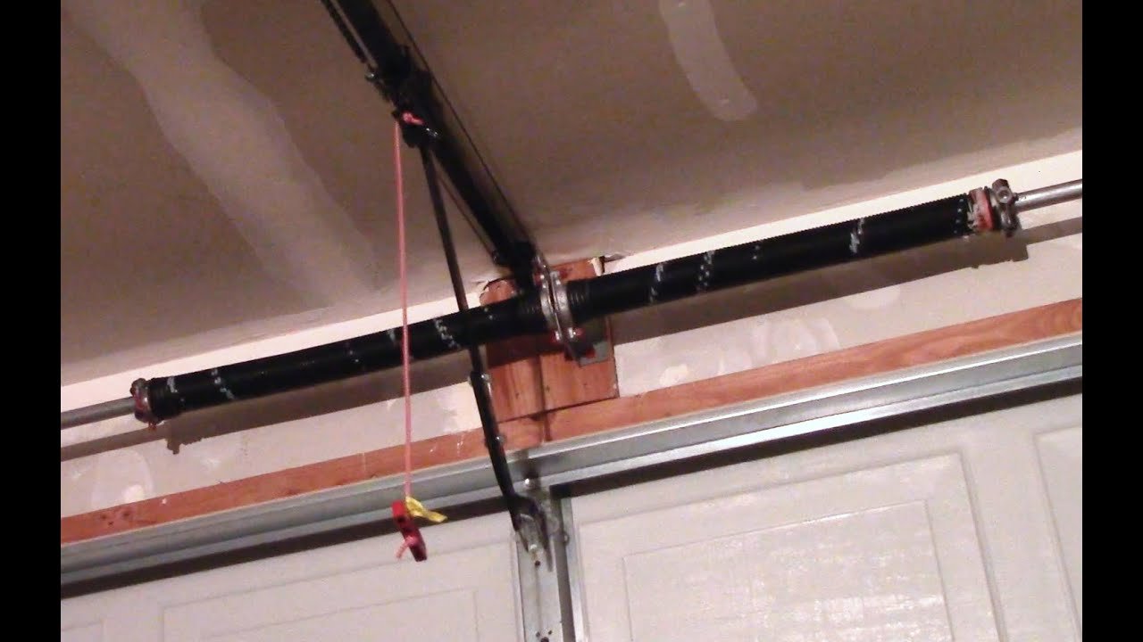 How to Install Double Torsion Spring on Garage Door