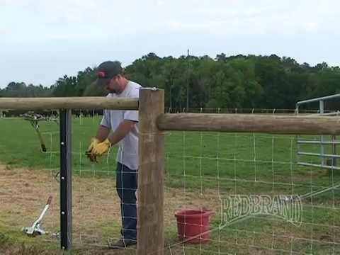 How to Install Field Fence
