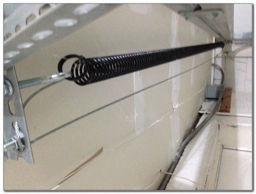 How to Install Garage Door Springs And Cables