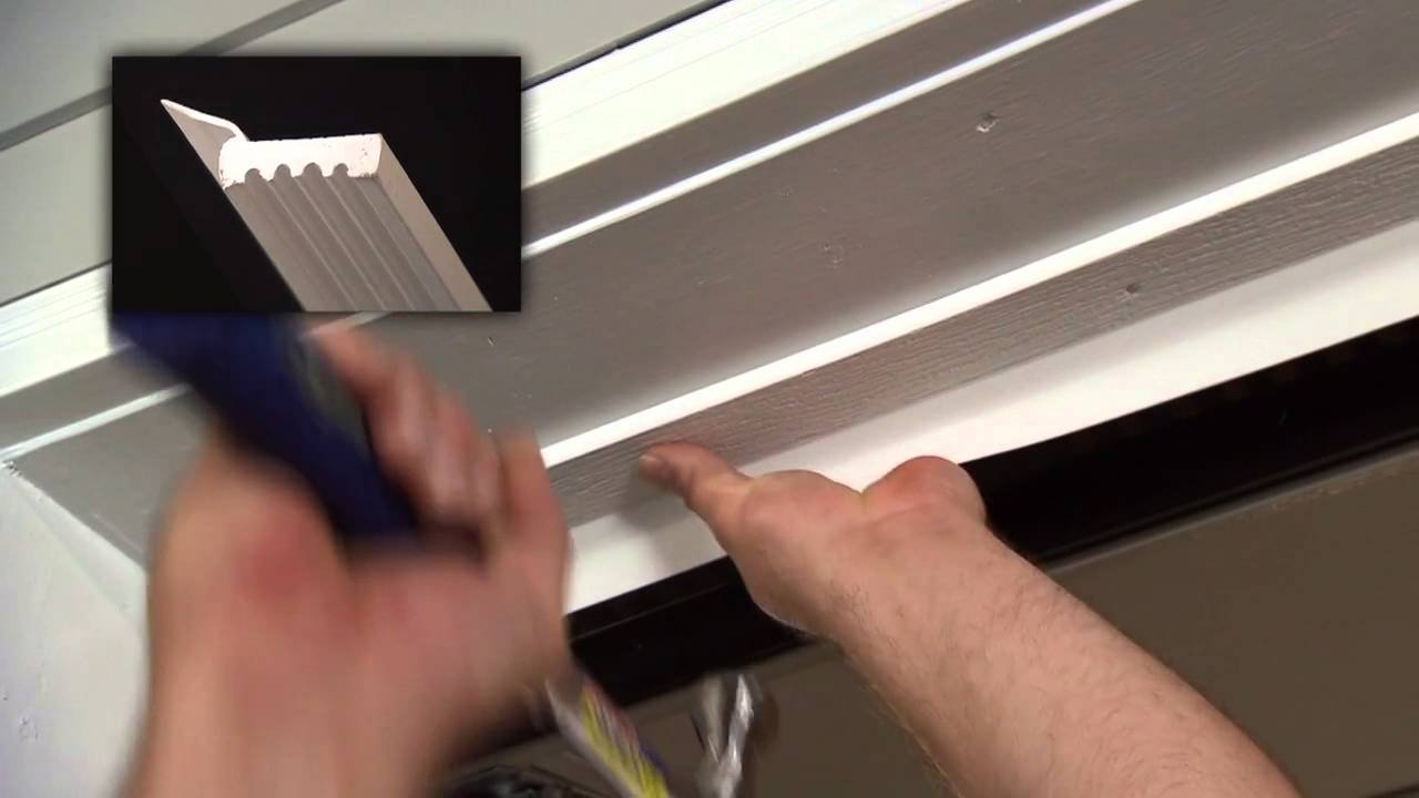 How to Install Garage Door Trim