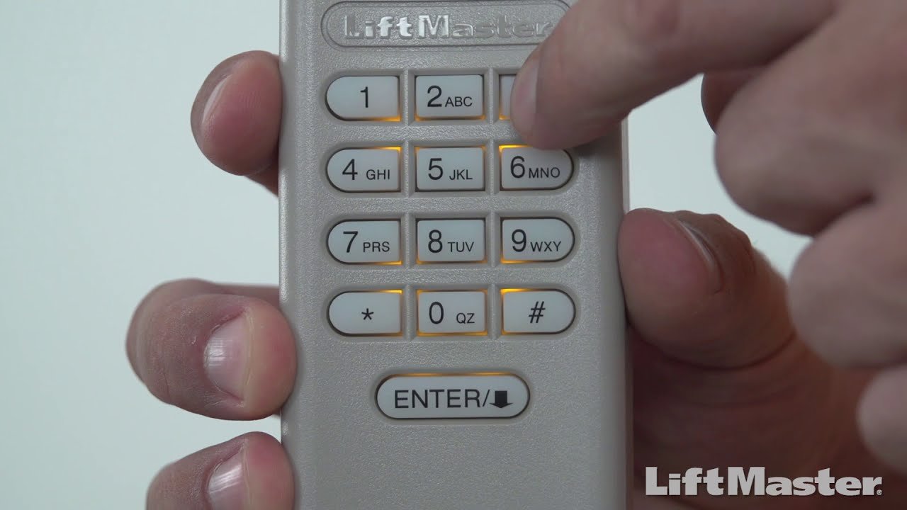 How to Install Liftmaster Garage Door Opener Keypad