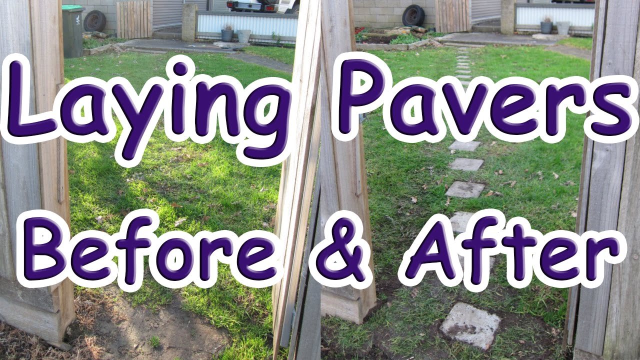 How to Install Pavers on Grass