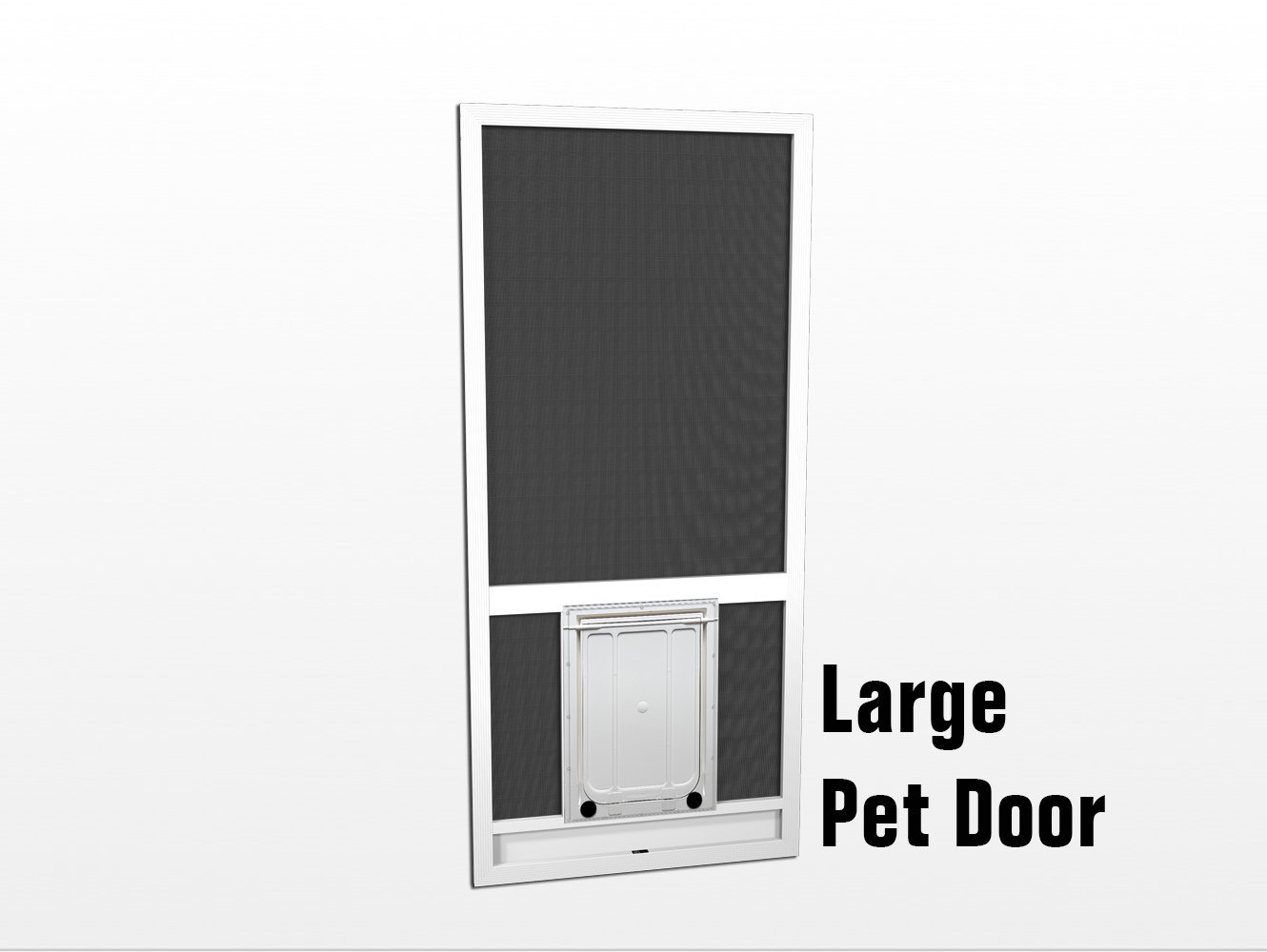 How to Install Pet Door in Aluminum Storm Door