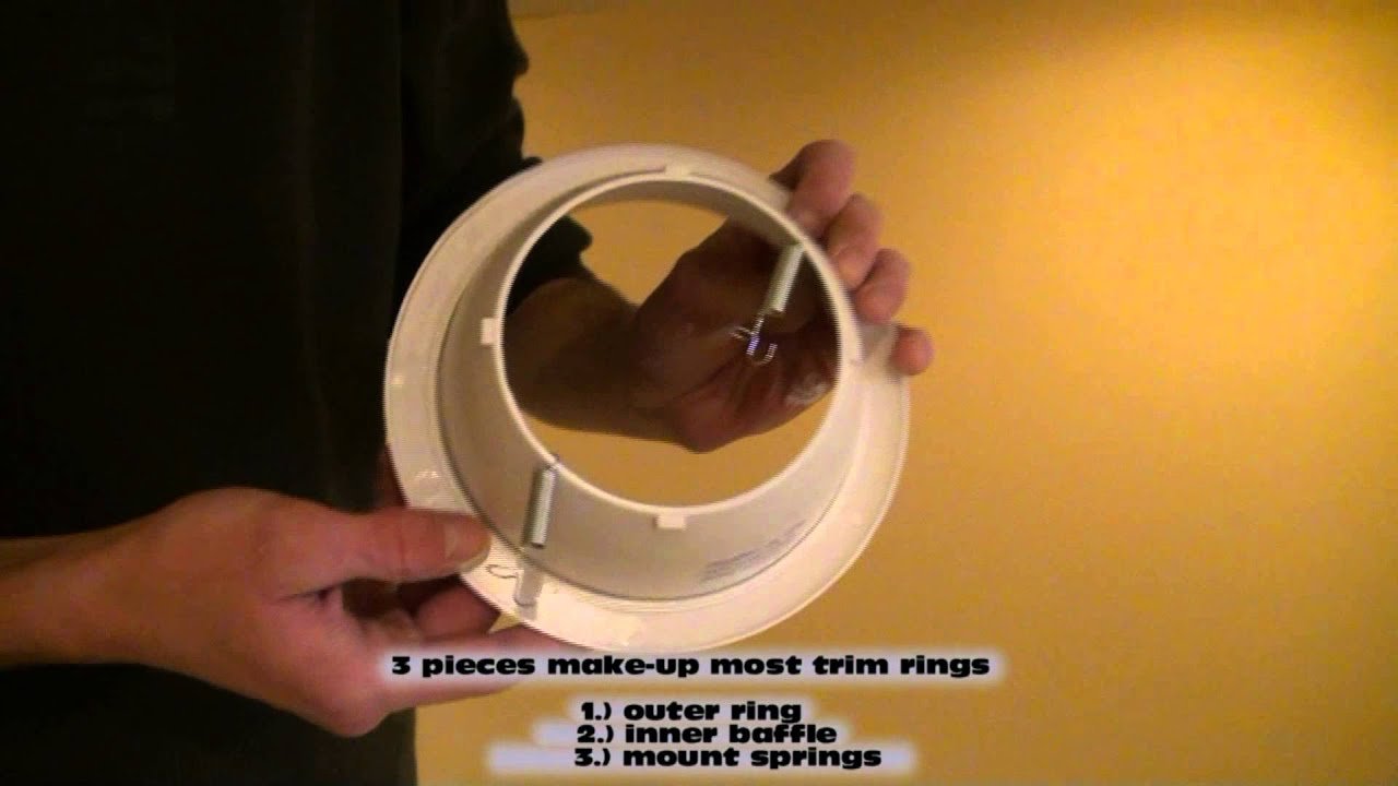 How to Install Recessed Lighting Trim