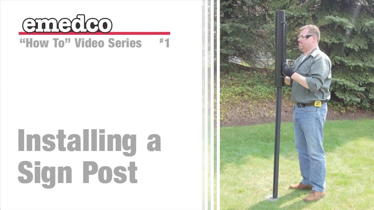 How to Install Sign Post