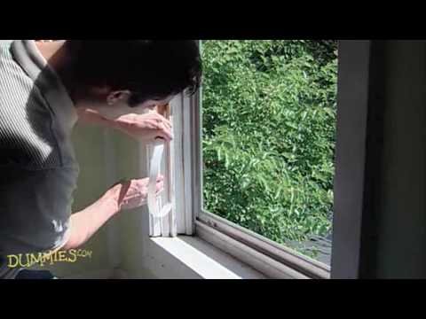 How to Install Weather Stripping on Sliding Windows
