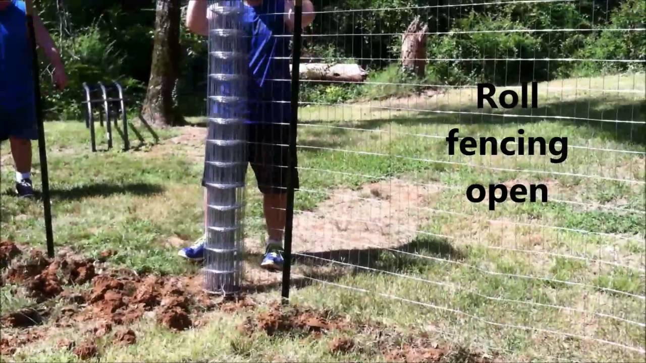 How to Install Wire Mesh Fence