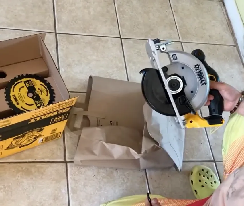How to Install Blade on Dewalt Circular Saw