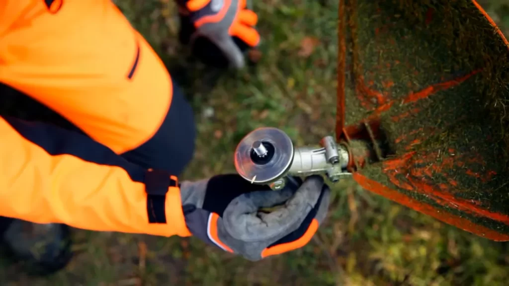 How to Install a Brush Cutter Blade on a Husqvarna