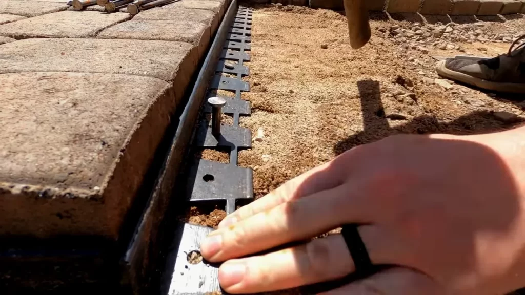 Installing Brick Paver Edging