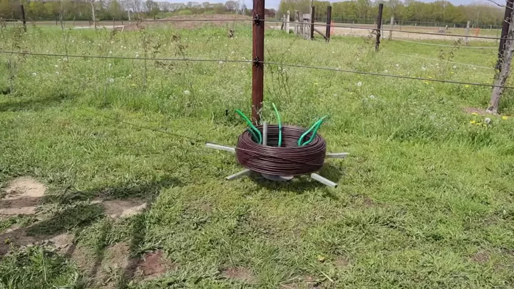 Installing The Wire And Insulators