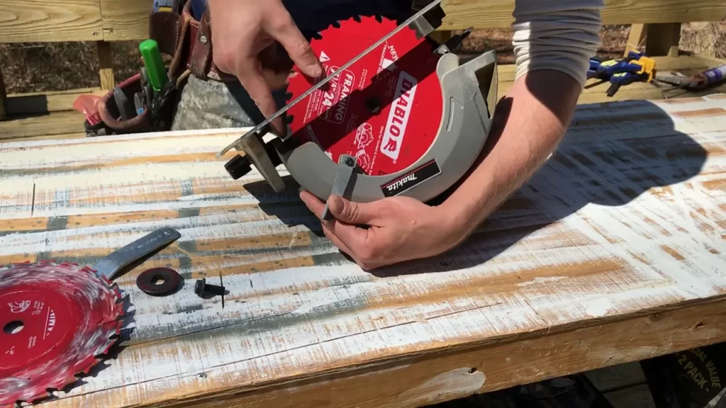Releasing The Blade Guard
