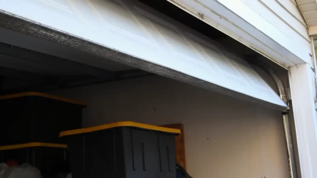 Assessing The Garage Door And Trim