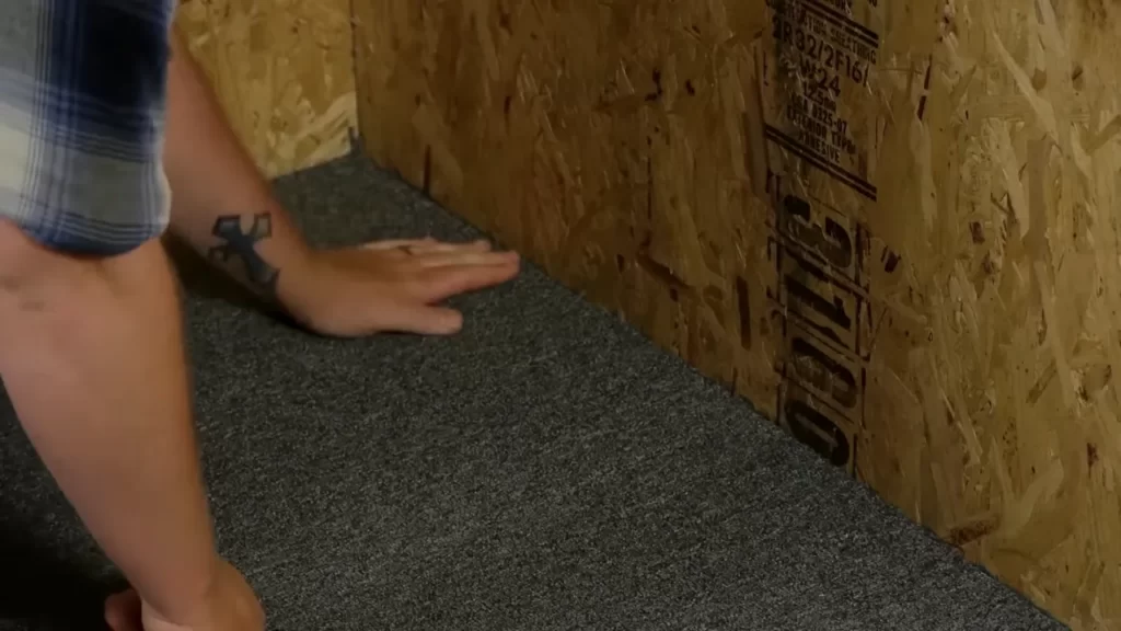 Laying Carpet Padding