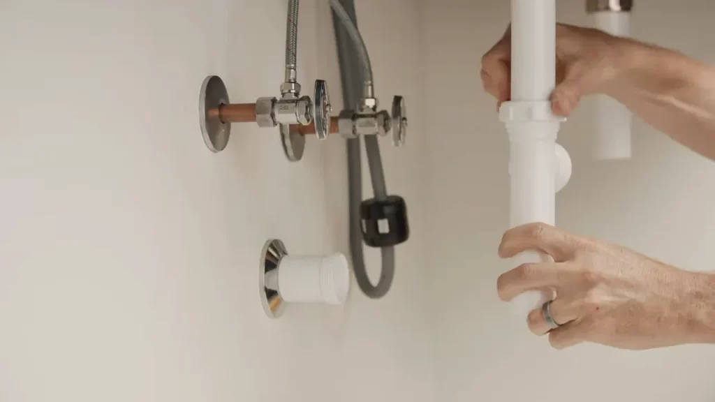 Preparing The New Sink Trap